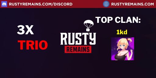 12/12 Frontline 3x SOLO/DUO/TRIO TP/KITS/BP+ RustyRemains