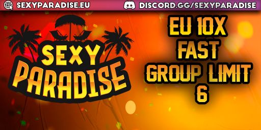 EU SexyParadise 10x Fast 22/10 |No BP|Loot+|Mini|Kits|x10 Wiped