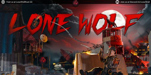 Lone Wolf Rust | Solo Only, Monthly, No BP Wipes