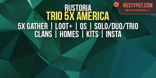 Rustoria.co - 5x No BPs [ Solo/Duo/Trio | Shop ] JUST WIPED