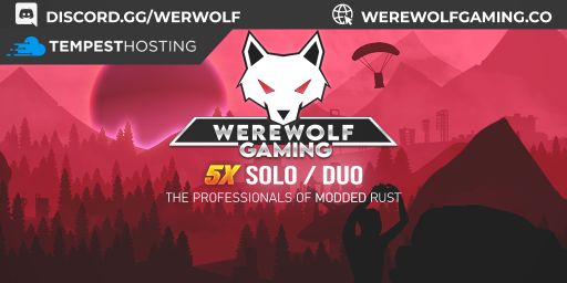 WEREWOLF GAMING.CO 5x Solo/Duo|Loot X5|TP|Homes|Kits|