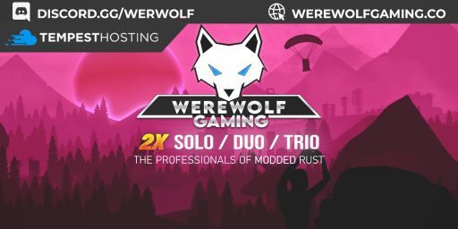 WEREWOLF GAMING.CO 2x Solo/Duo/Trio|Loot X2|JUST WIPED