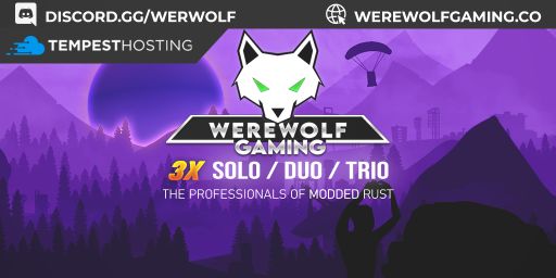 WEREWOLF GAMING.CO 3x Solo/Duo/Trio|Loot X3|JUST WIPED