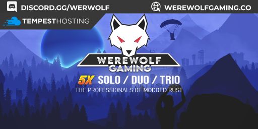WEREWOLF GAMING.CO 5x Solo/Duo/Trio|Loot X5|TP|Homes|Kits|