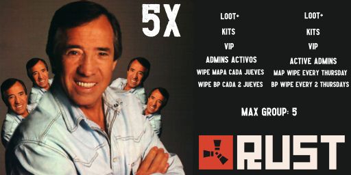 [EU/ESP] Mandanga x5 | WIPED 15/5 [Skins|Loot+|Kits|Shop]