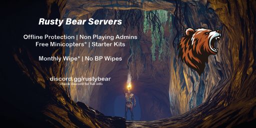 EU RustyBear 3x Monthly Trio | No Offlines | Offline Protection