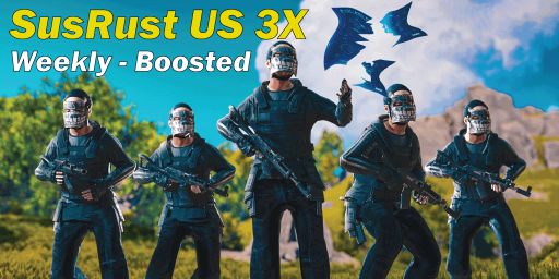 SusRust US 3X Weekly - Boosted - Large - Shop - Kits  - Loot+ x