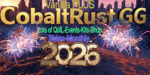 CobaltRust.GG |Vanilla+| Solo/Duo/Trio