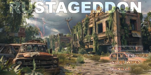 Rustageddon EU | Solo/Duo/Trio | No BP wipe