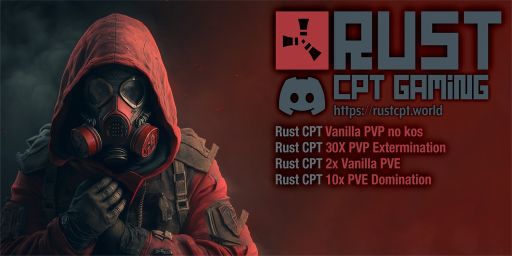 Rust CPT 10x PVE Domination | RaidBases | Kits | CustomMaps