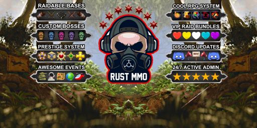 RUST MMO PVE | STORY DRIVEN QUESTING | PRESTIGE