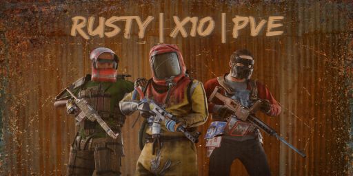 EU Rusty|Builders|X10|PVE|RaidableBases|No BPs|