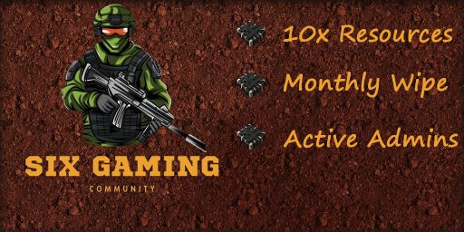 EU | SIX GAMING | 10X TRIO | /kit /info /clan | Monthly Wipe