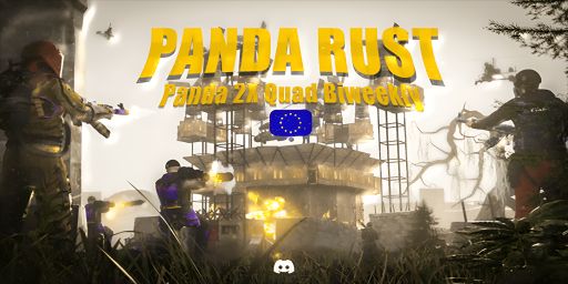 [EU] | Panda Rust | 2x | Vanilla | Solo Duo Trio Quad |Just Wip