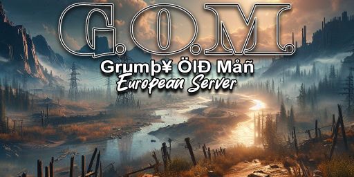 EU GOM 25x PVE Grumpy Old Man |Kits|Skins|BackPack|Shop|Raidabl