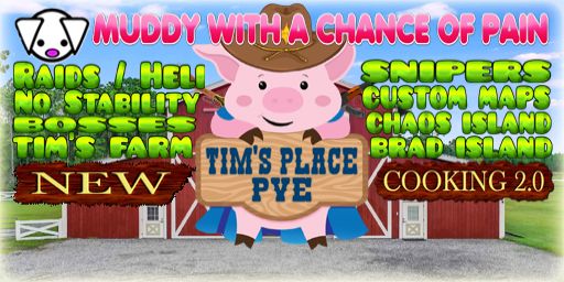 Tims Place PVE 10x /Custom Heli/Bradley/Bots/snipers