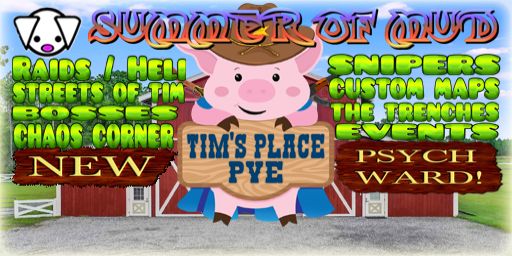 Tims Place PVE 10x /Custom Heli/Bradley/Bots/snipers
