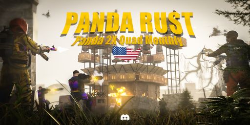 [US] | Panda Rust | 2x | Vanilla | Monthly | Solo Duo Trio Quad