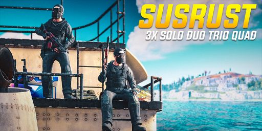 SusRust EU 3X Solo-Duo-Trio-Quad-Kits-Shop-Monthly BP Wipe-Loot