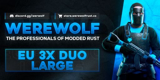 WEREWOLF GAMING.CO 3x Solo/Duo LARGE|Loot x3|Share BPs| WIPED