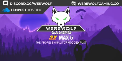 WEREWOLF GAMING.CO 3x Solo/Duo/Trio/Quad/Max 5|Clans|Loot X3|