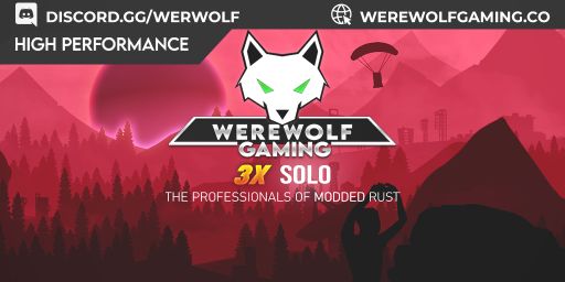 WEREWOLF GAMING.CO 3x SOLO ONLY|No Clans/Teams|JUST FULLWIPED