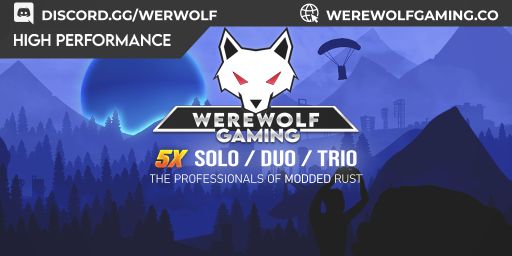 WEREWOLF GAMING.CO 5x Solo/Duo/Trio|Loot X5|TP|Homes|Kits|
