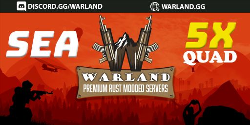 [SEA] WARLAND 5x SOLO/DUO/TRIO/QUAD|LOOT X5|TP|HOMES |KITS|