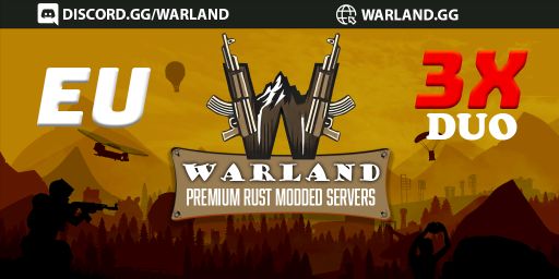 [EU] WARLAND 3x SOLO/DUO|LOOT X3|TP|HOMES |KITS|