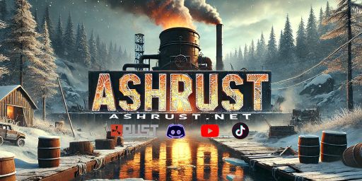 AshRust.NET 3x Monthly | Max 5 | Qol/Loot+ | 50 Upkeep | Main [