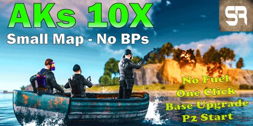 AKs 10X One Grid - 3MAX - No BPs - SusRust