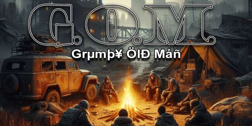 GOM 15x PVE Grumpy Old Man |Kits|Skins|BackPack|Shop|RaidableBa