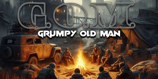 GOM 15x PVE Grumpy Old Man |Kits|Skins|BackPack|Shop|RaidableBa