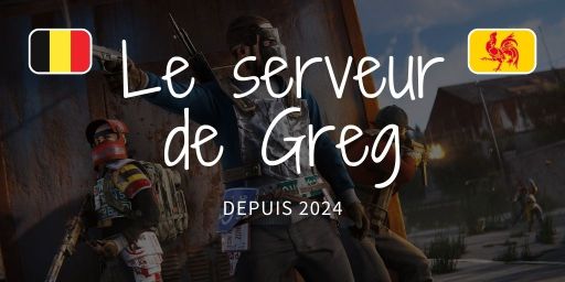 [BE/Wallonia] Le serveur de Greg SOLO/DUO