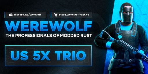 WEREWOLF GAMING.CO US 5x Solo/Duo/Trio|Loot x5|TP|Homes|Kits|