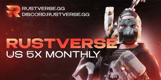 [US] Rustverse - 5x Monthly - Kits|Clans|MyMini|TP|Shop