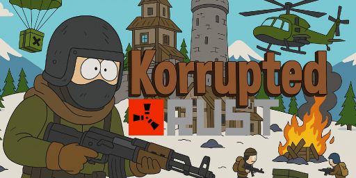 Korrupted - US 3X|Max 6|Kits|TP|Shop|Events|Raidable Bases
