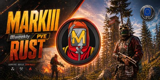 EU Markiii-Rust PVE | 900+ Raids | Custom Weapons | Markiii-Pro