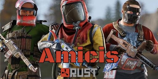 Amicis Rust 2x | Bi-weekly | Monthly BP Wipes | Active admins