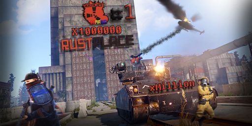 RustPlace xMillion [x10000000000|PVP|FUN|SKINS|BATTLE|KITS]