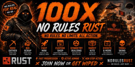 No Rules | 100x | Clans | Symmetry | Noob Friendly | Cars