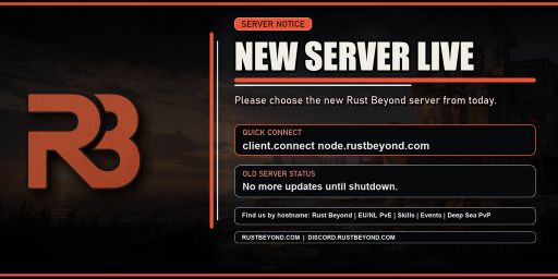 Rust Beyond | Old Server | New Server Live