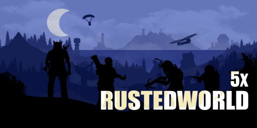 RustedWorld AU 100x|PVP|No BPs|MyMini|Hourly Events|Skins