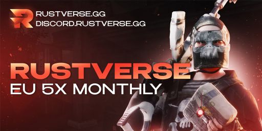 Rustverse - 5x Monthly - No BP's - Loot+|Clans|MyMini|Kits