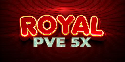 Royal PVE 5X Quest|Skinbox|Skilltree|Events|Shop|Kits|RP