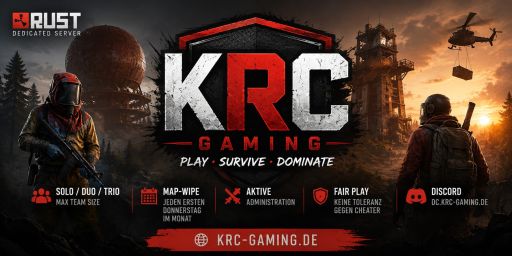 [DE/EU] KRC-Rust | SOLO/DUO/TRIO
