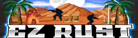 US RAPIDRUST 5X NO BPS SOLO/DUO/TRIO |LOOT++|KITS|SHOP|SKINS|