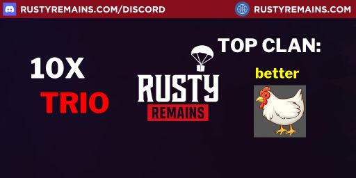 11/24 Frontline 10x Weekly SOLO/DUO/TRIO Loot+/Shop RustyRemain