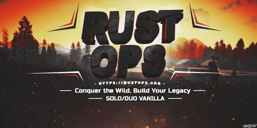 [EU] RustOps.org - Solo/Duo | FULLWIPE 19.06 19/06