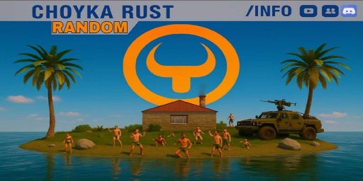CHOYKA RUST №3[ONE GRID] [X2] SMALL MAP - FPS+YOU-TUBE  ZOMBI